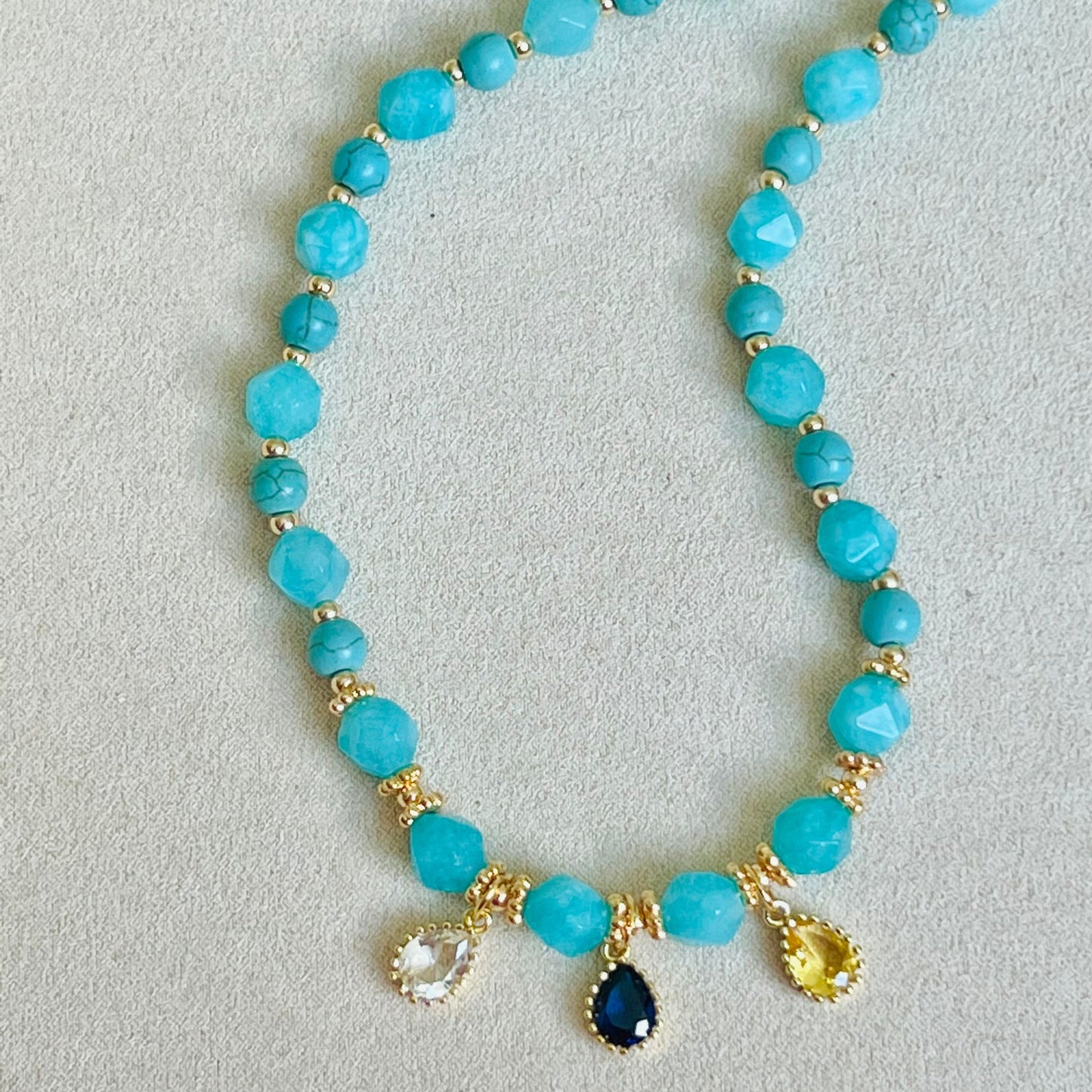 Amazonite & Turquoise Necklace