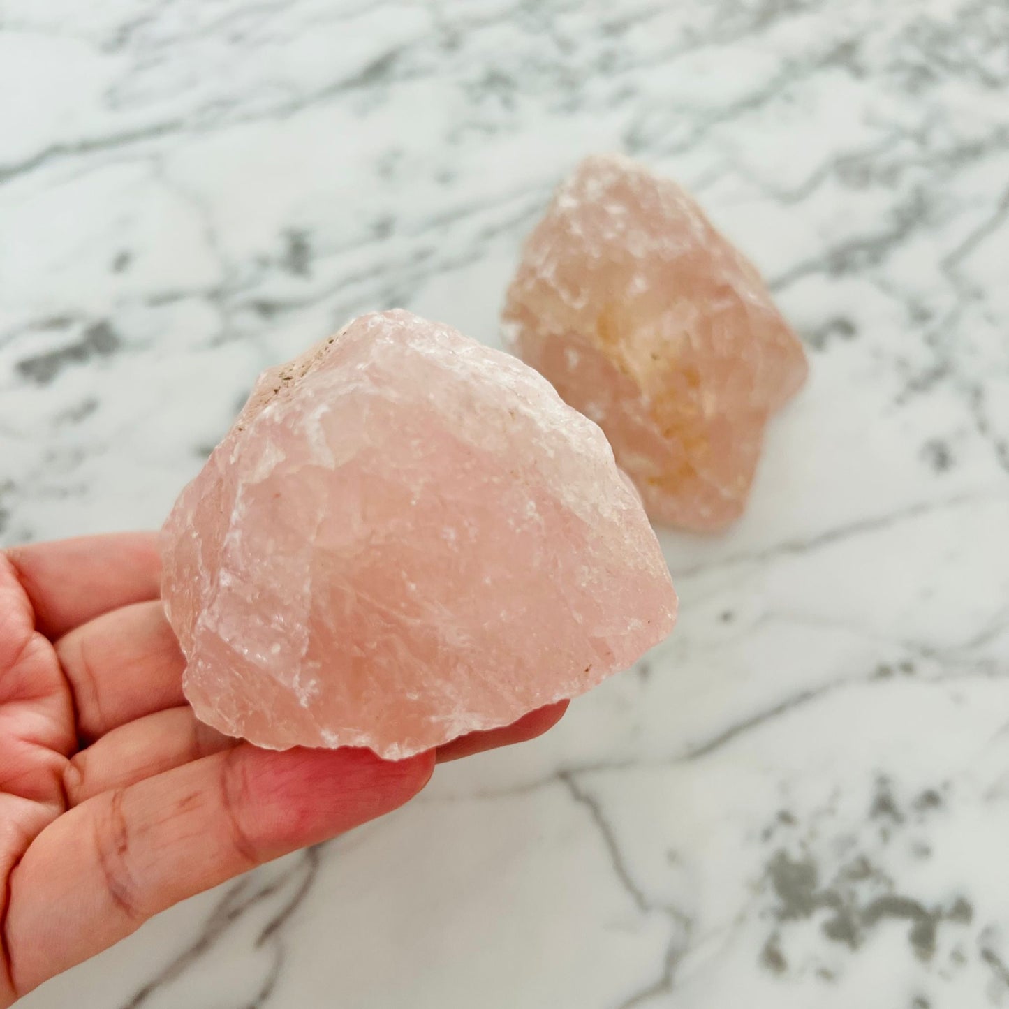 Raw Rose Quartz