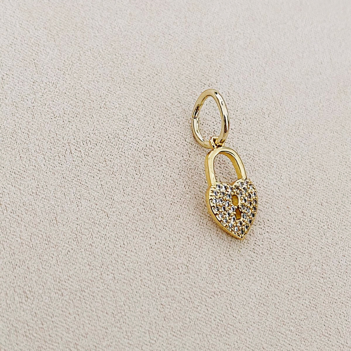 Glitter Locket Charm