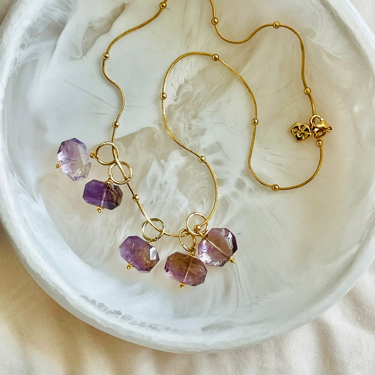 Amethyst & Ametrine Pendants