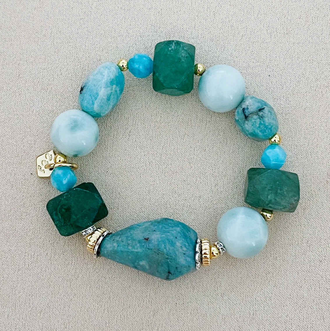 Raw Verde Bracelet