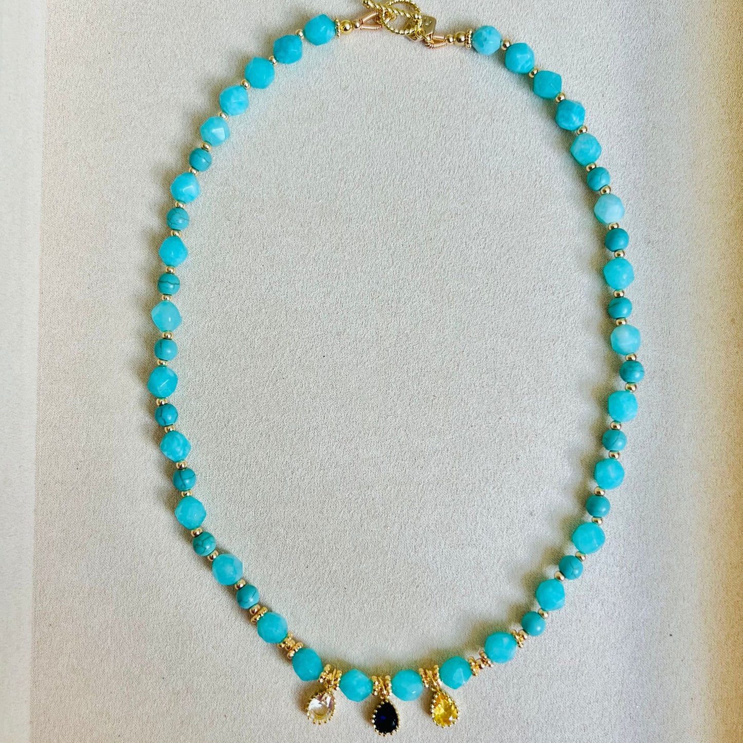 Amazonite & Turquoise Necklace