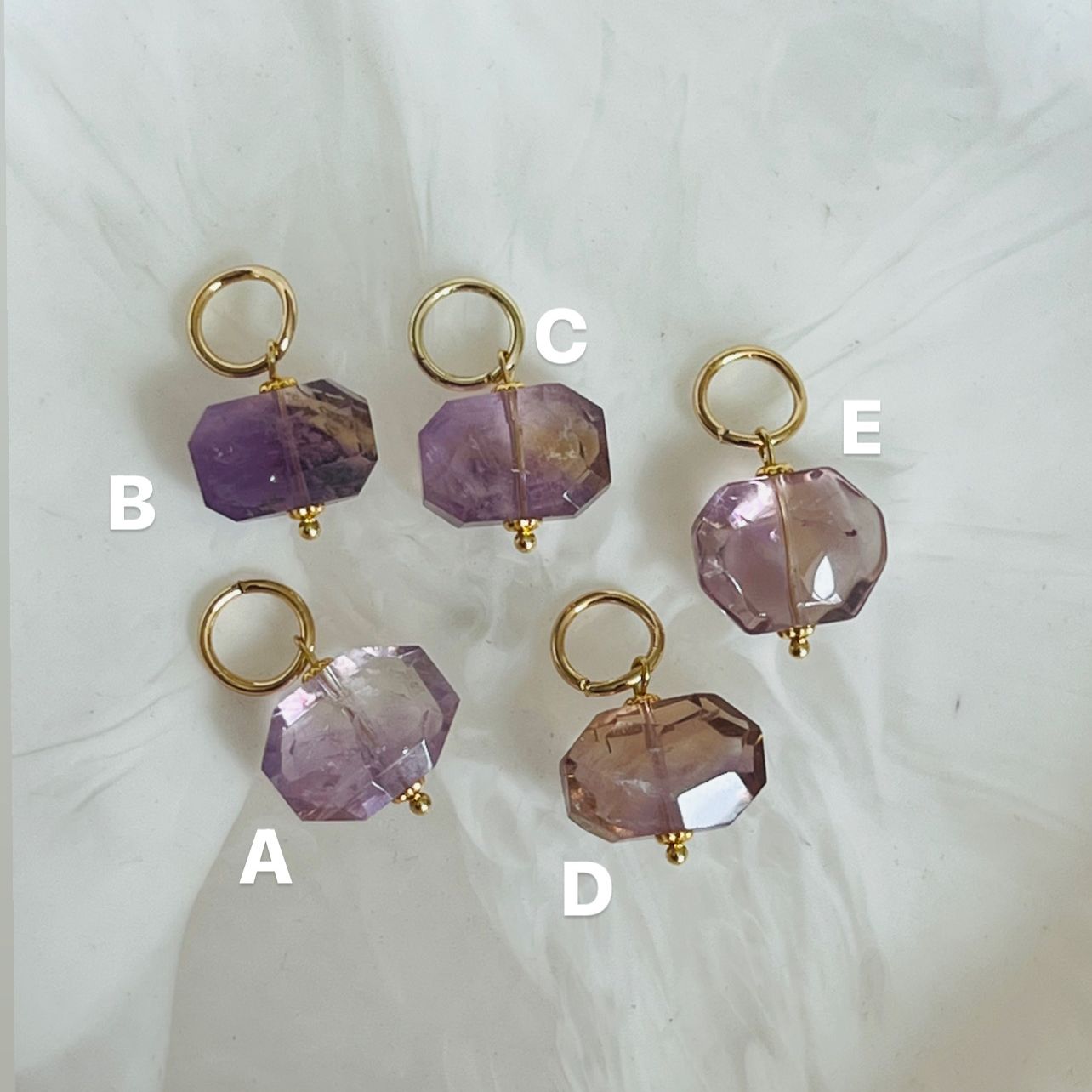 Amethyst & Ametrine Pendants