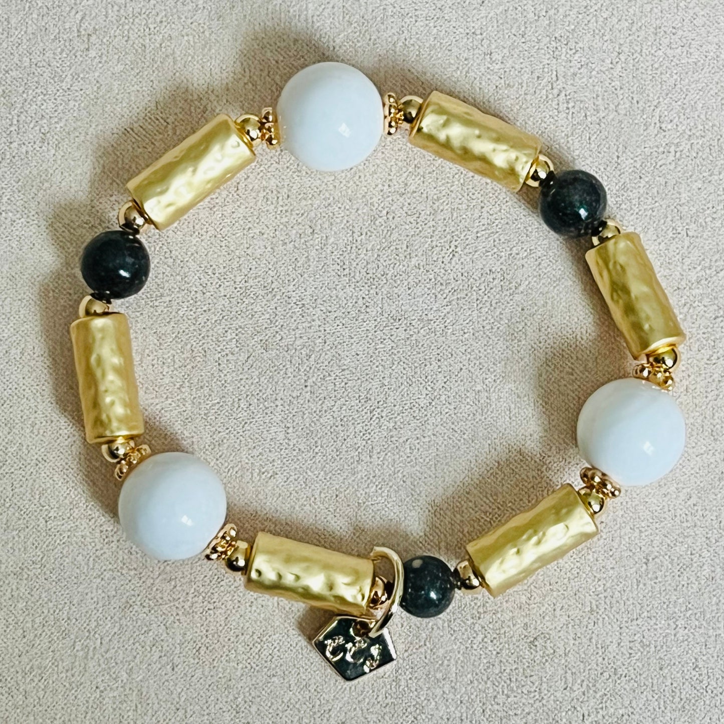 Lucky 6 Coral & Opal Bracelet