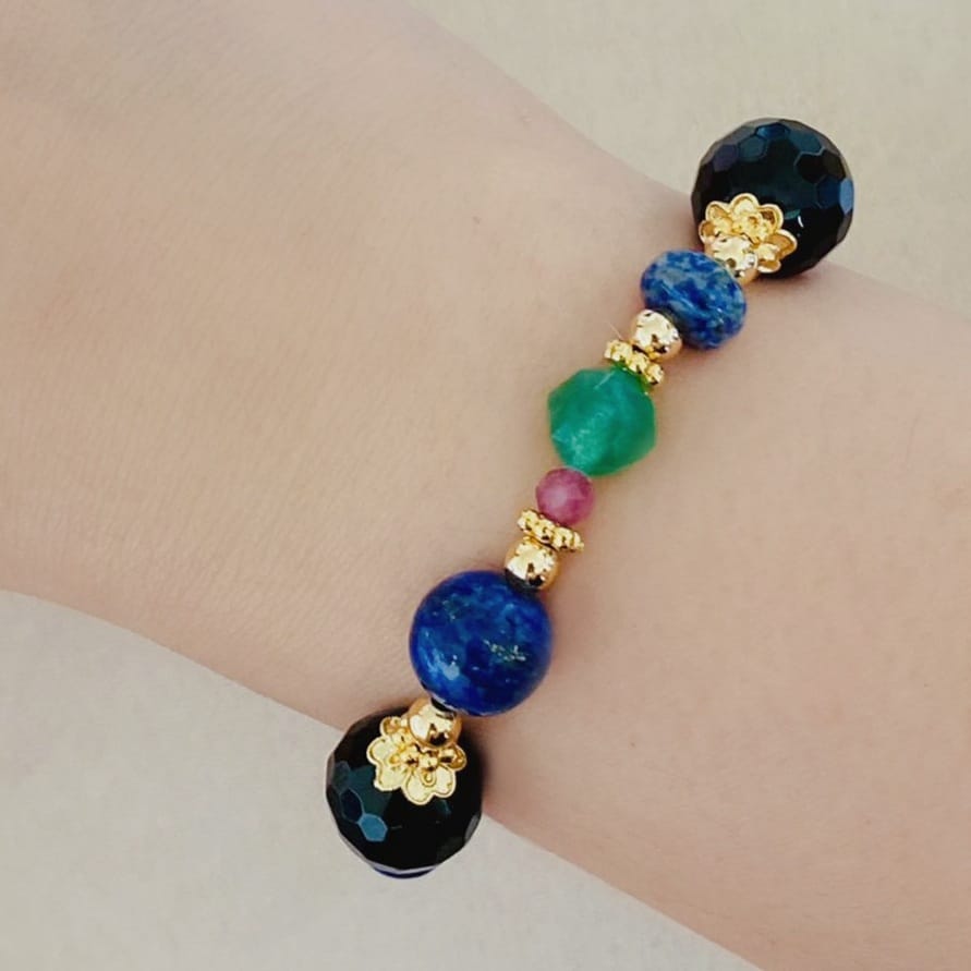 Onyx Butterfly Bracelet