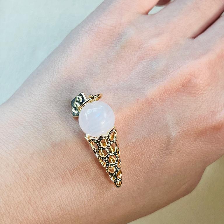 Ice Cream Pastel Gemstone charms