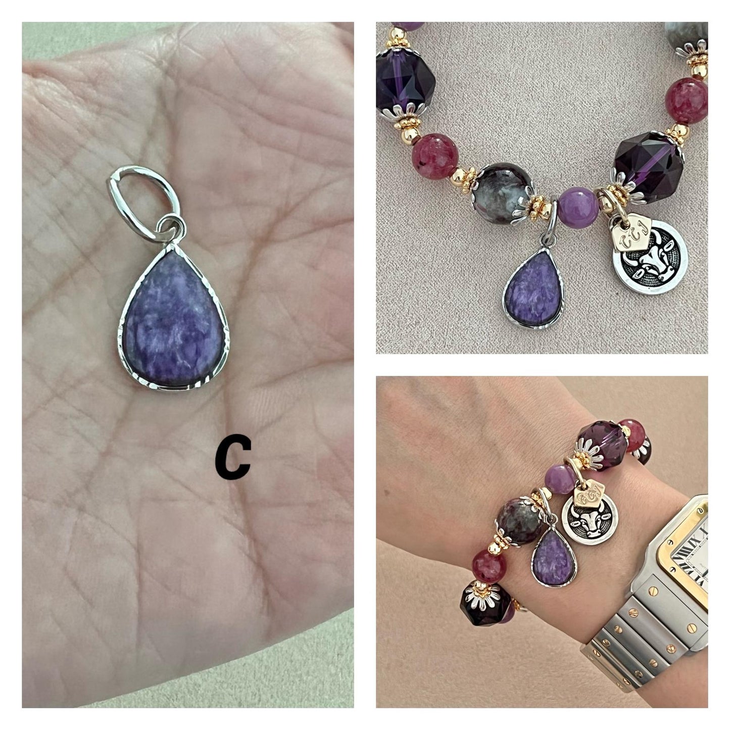 Sugilite Pendant/Charm