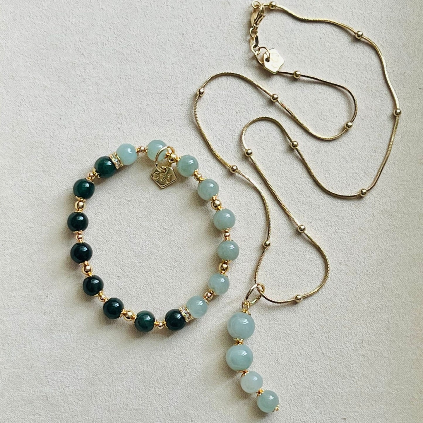 Jade Moon Bracelet