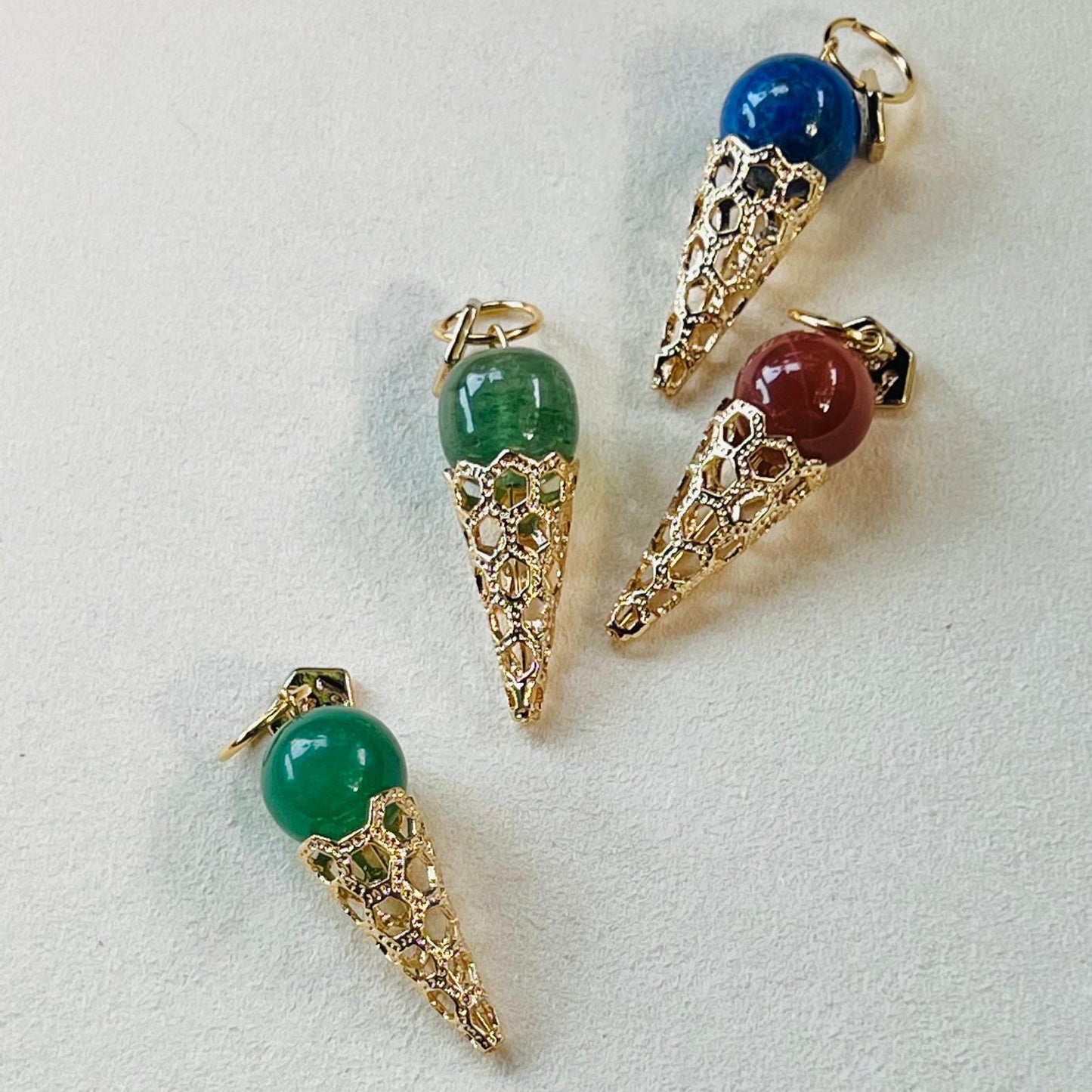 Ice Cream Vivid Gemstone charms