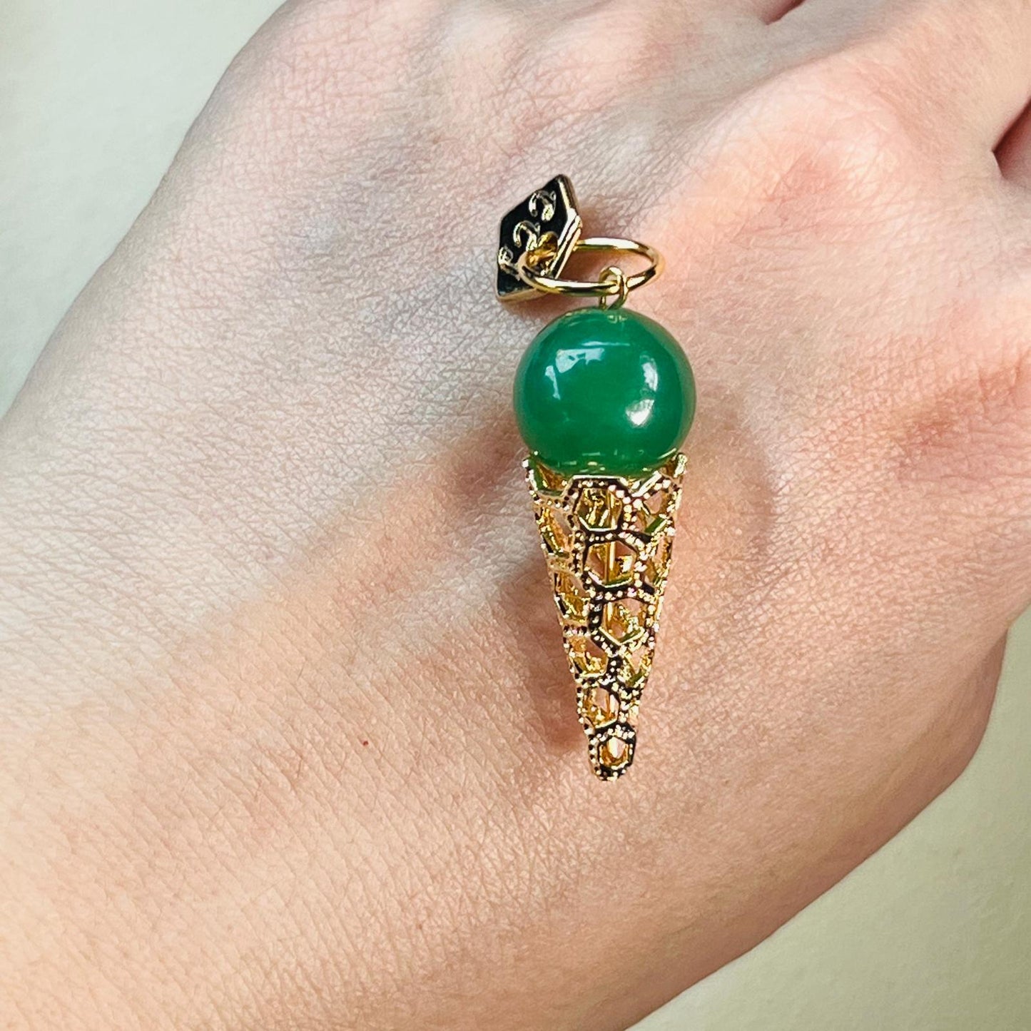 Ice Cream Vivid Gemstone charms