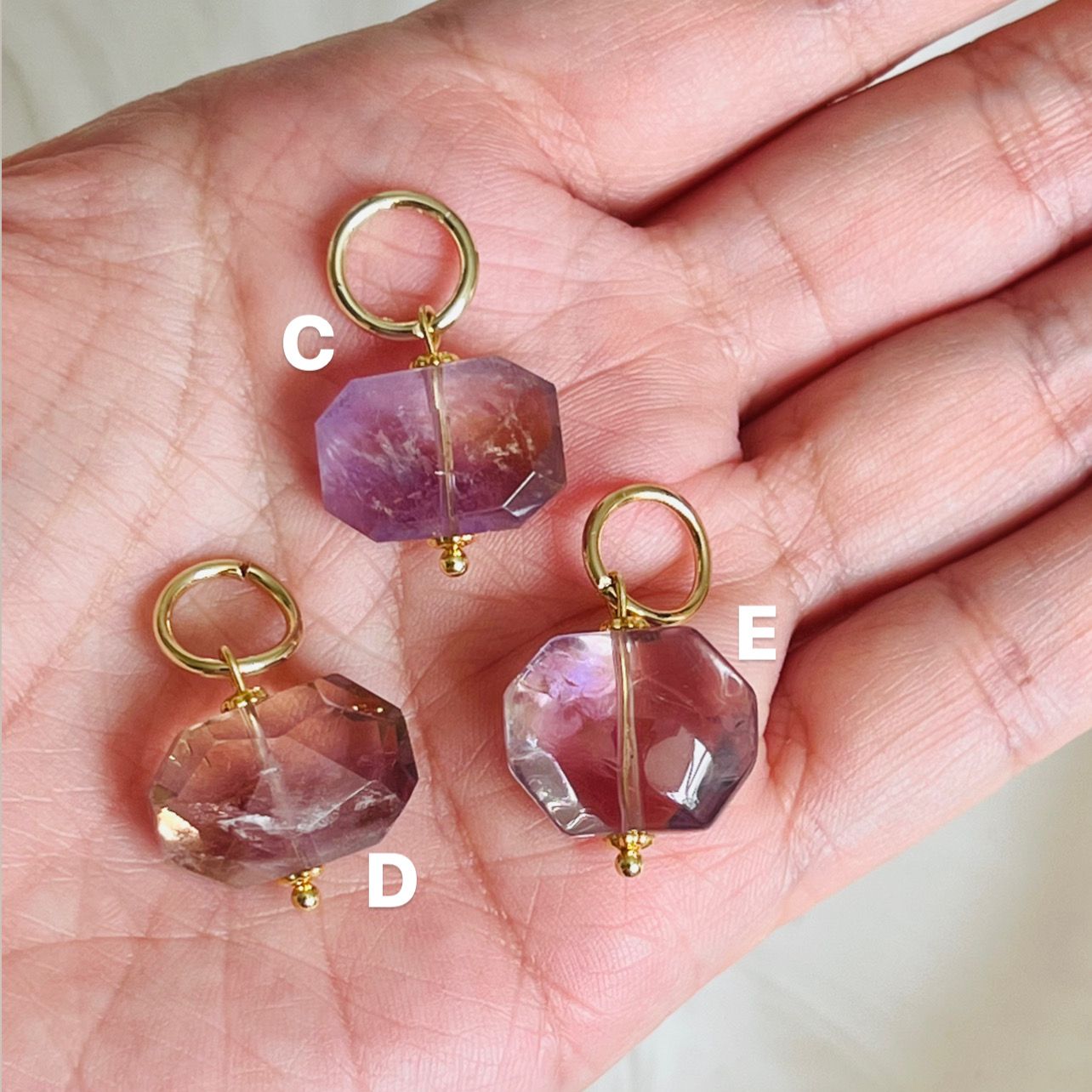 Amethyst & Ametrine Pendants
