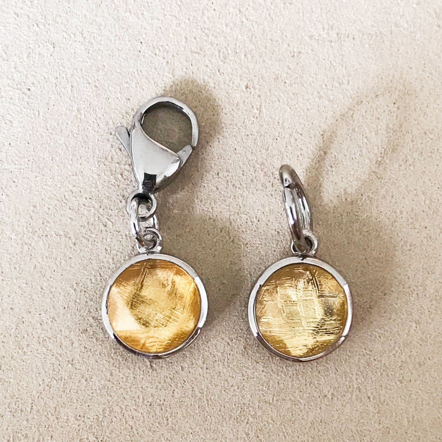 Meteorite (Yellow Gold) Charm
