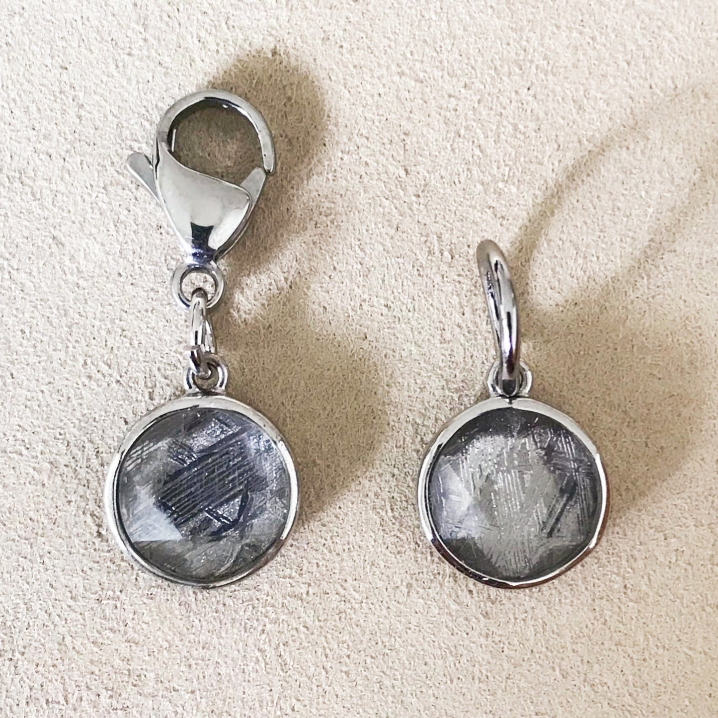 Meteorite (White Gold) Charm