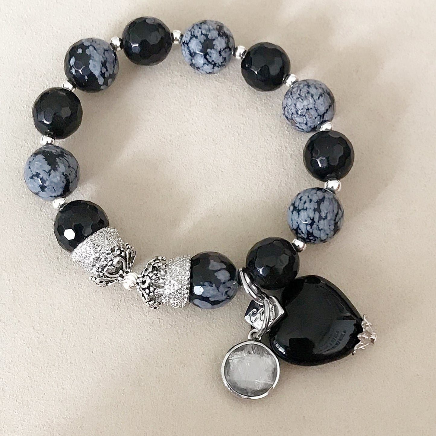 Meteorite (White Gold) Charm