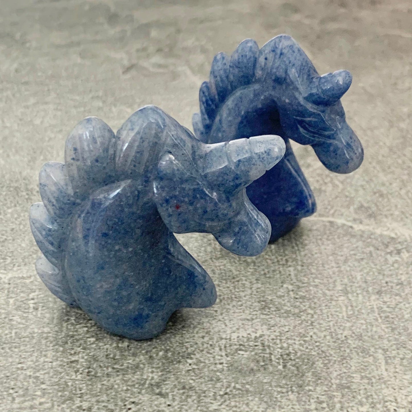 Blue Aventurine Unicorn Crystal
