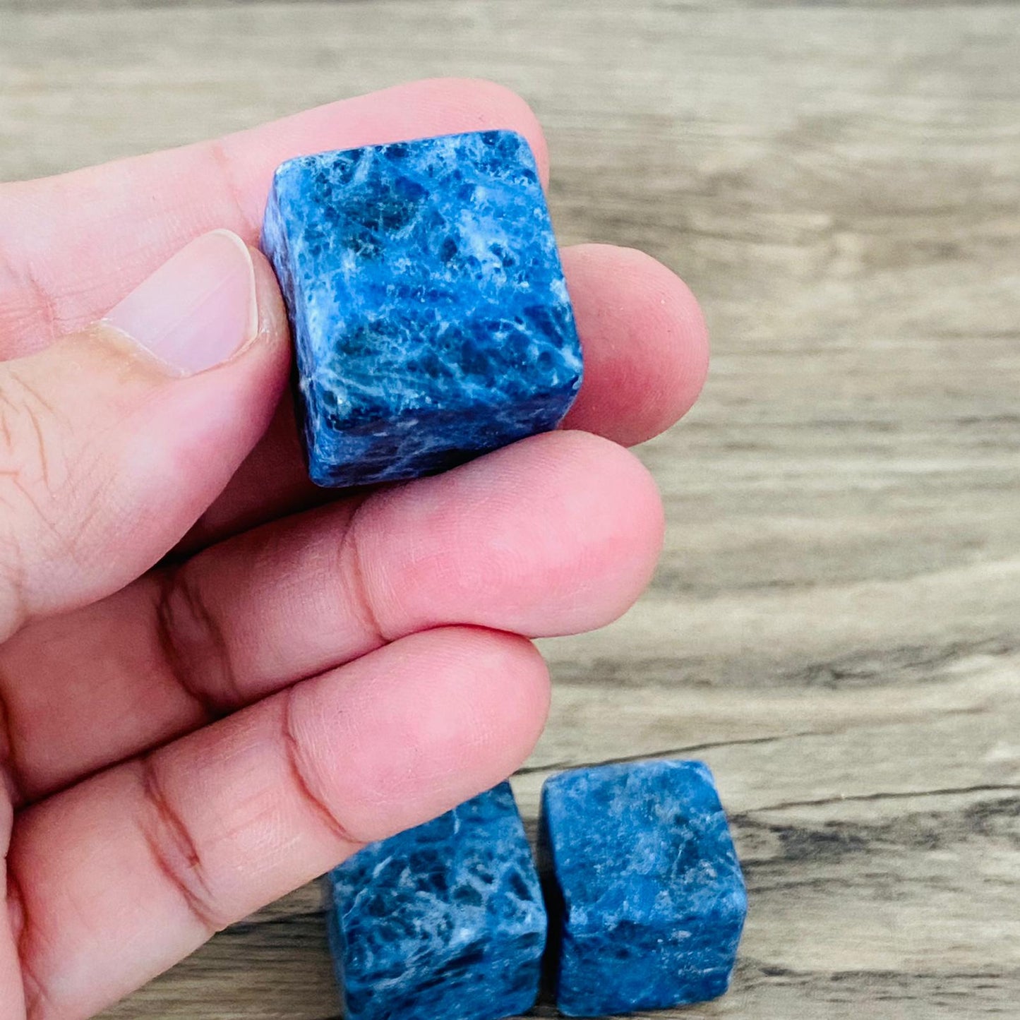 Sodalite Crystal Cube