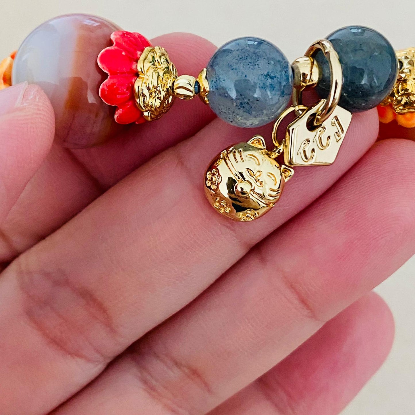 Lucky Cat Charm