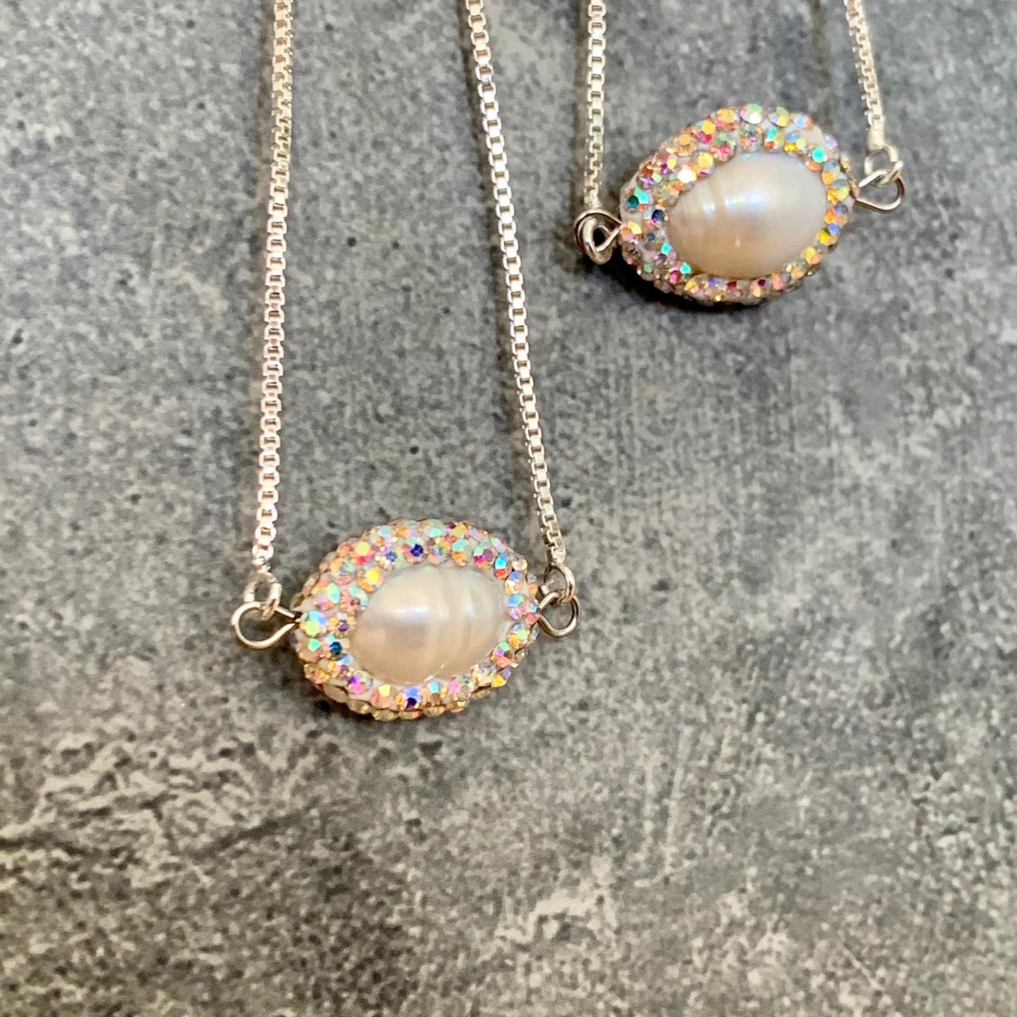 Rainbow Baroque Pearl Necklace