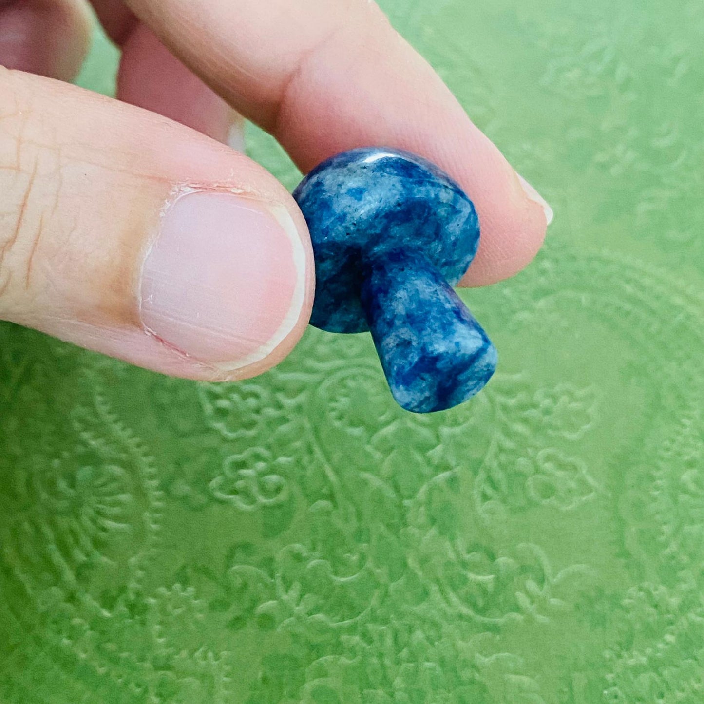 Sodalite Crystal Mushroom