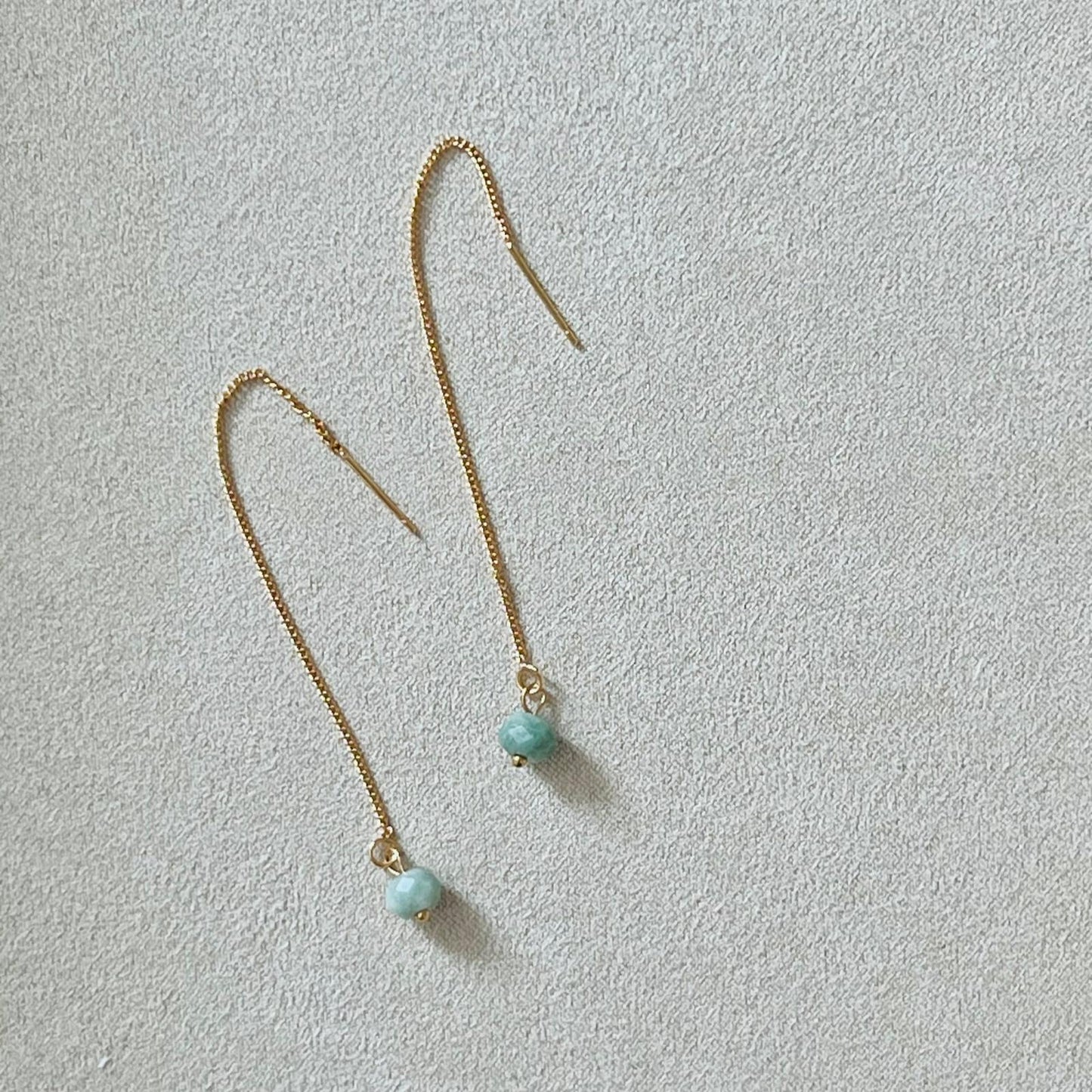 Jade Thread Earrings