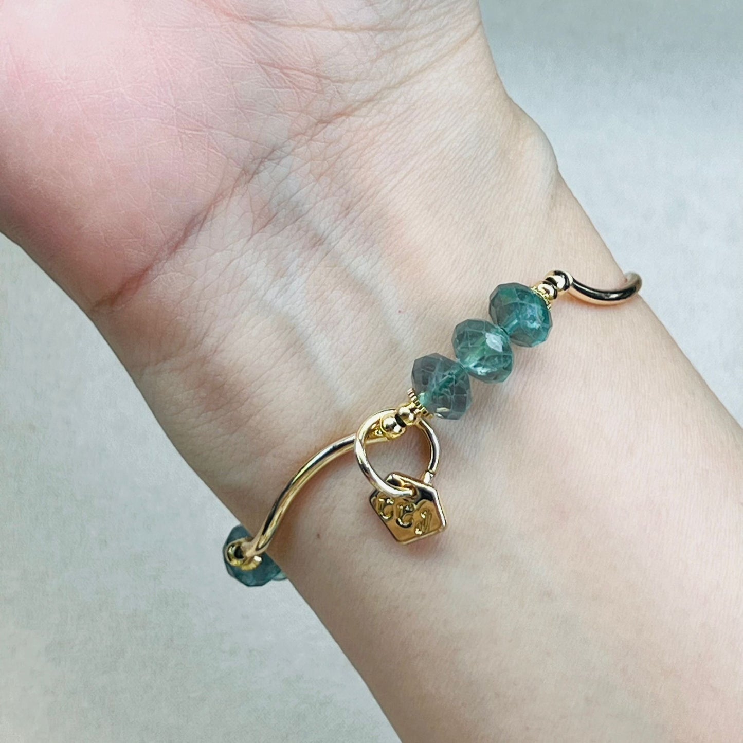 Fluorite La Grace Bracelet