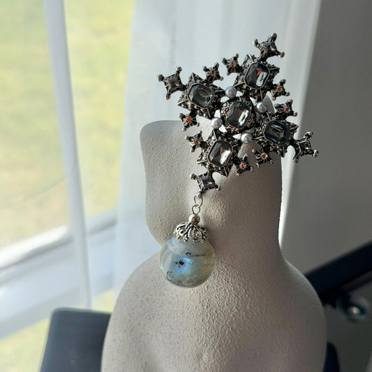 Labradorite Byzantine Brooch