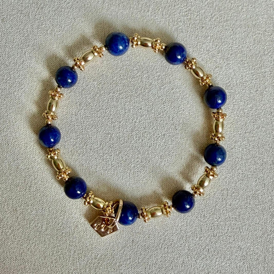 Lapis Lazuli Baby Bracelet
