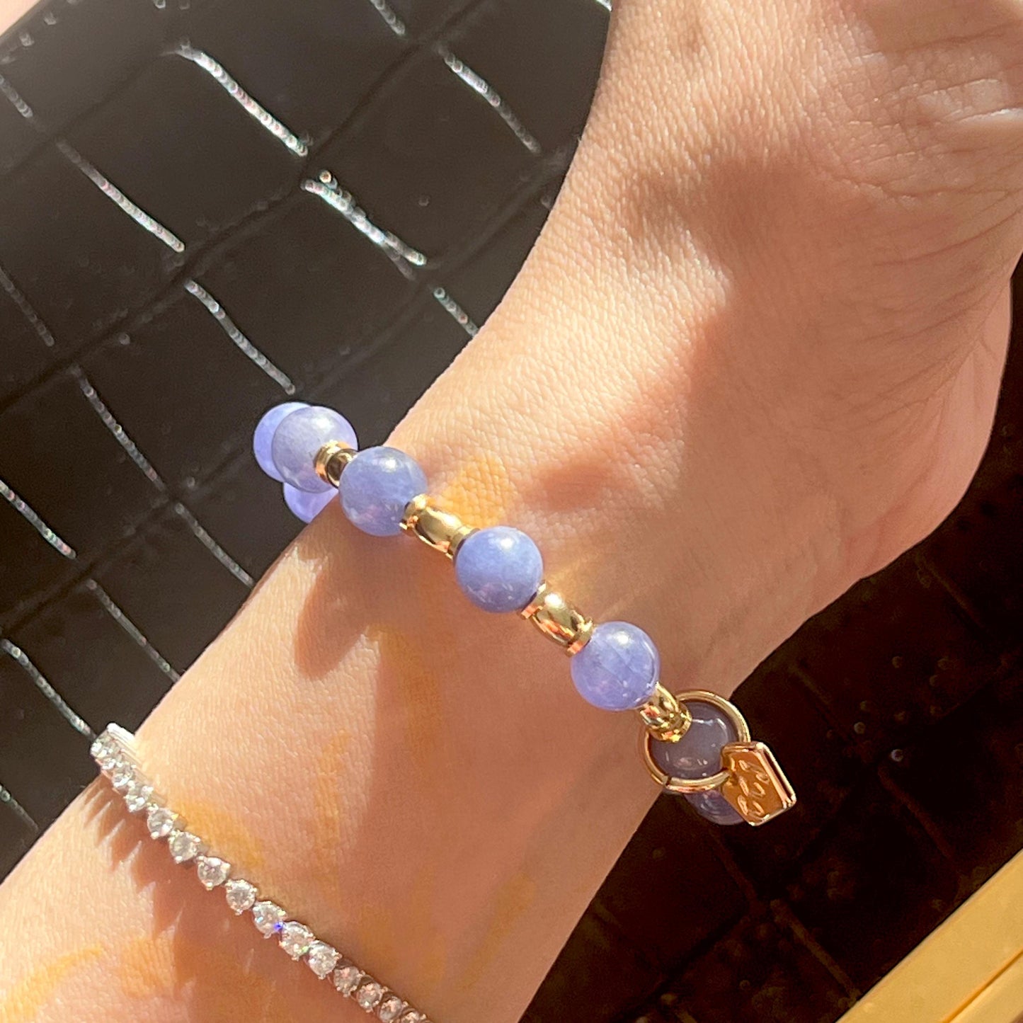 Velvet Tanzanite Baby Bracelet