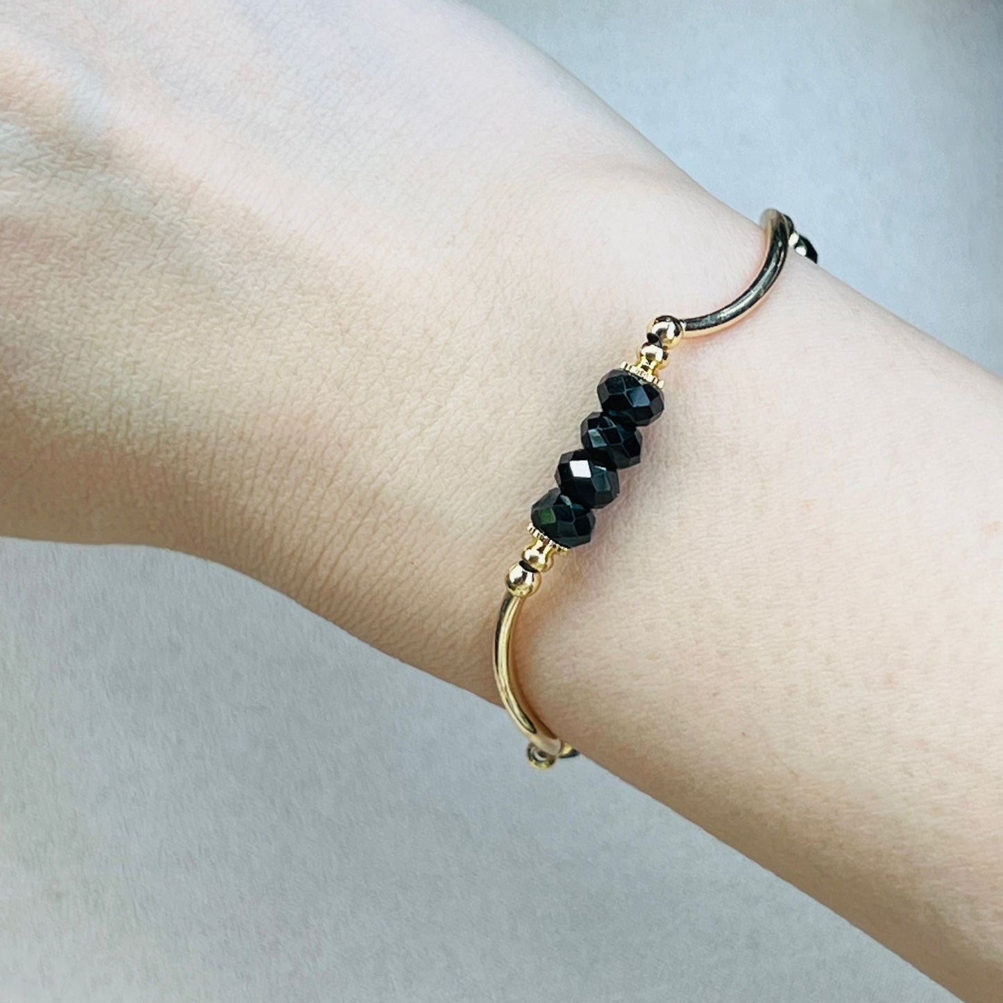 Black Spinel La Grace Bracelet