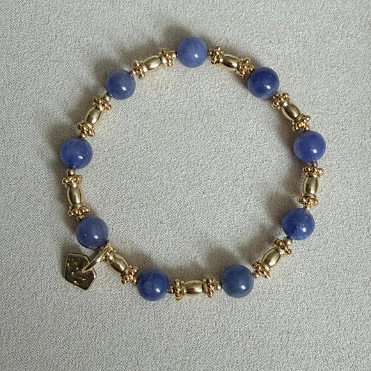 Velvet Tanzanite Baby Bracelet