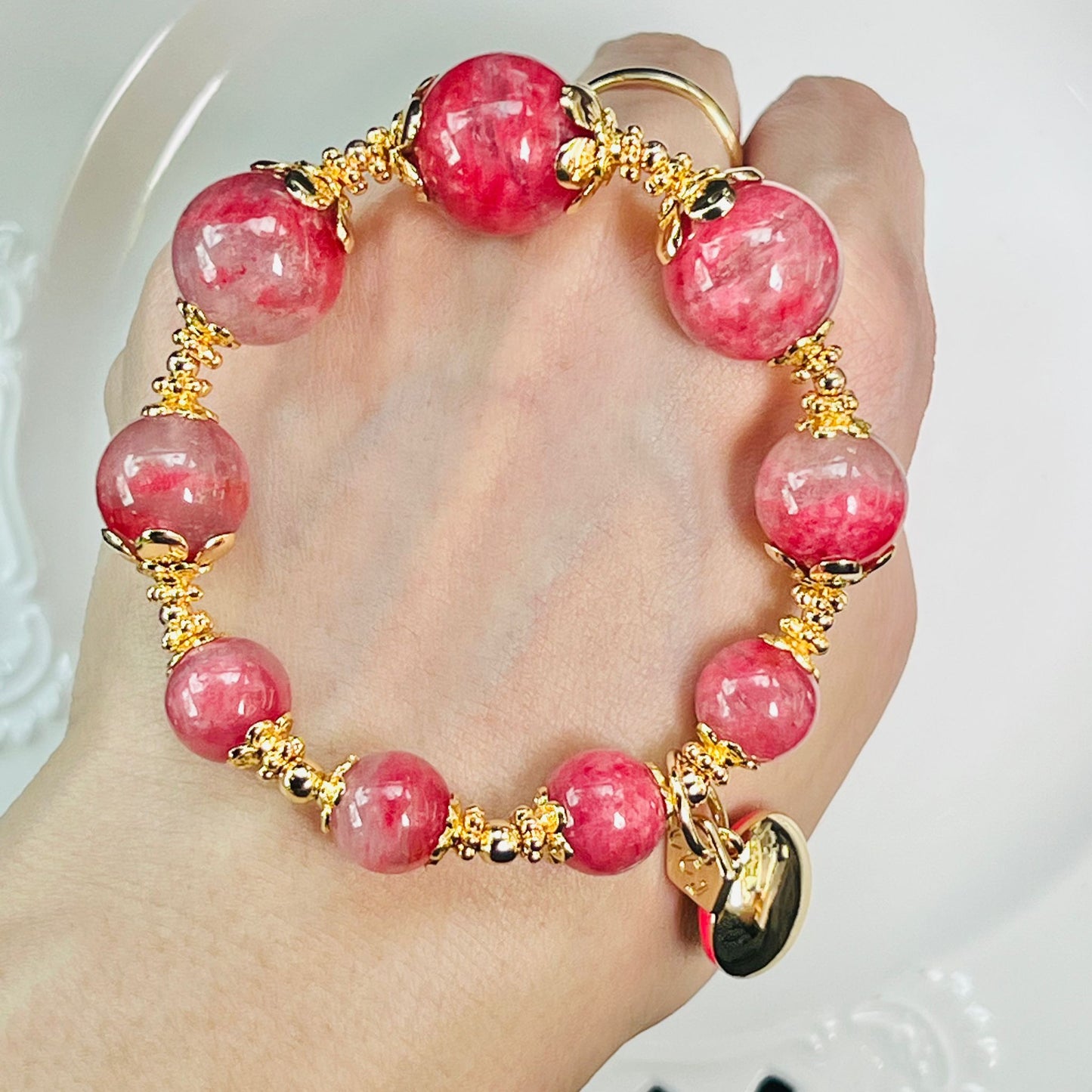Sakura Rhodonite Supreme Bracelet