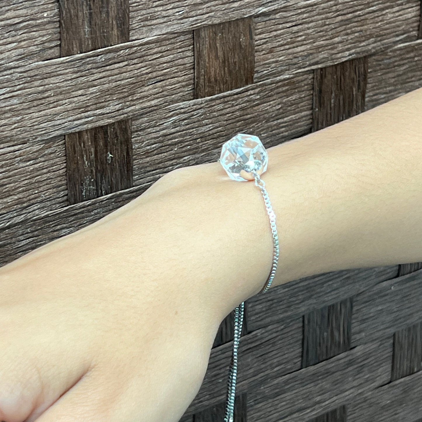 Clear Quartz La Forma Bracelet SHW