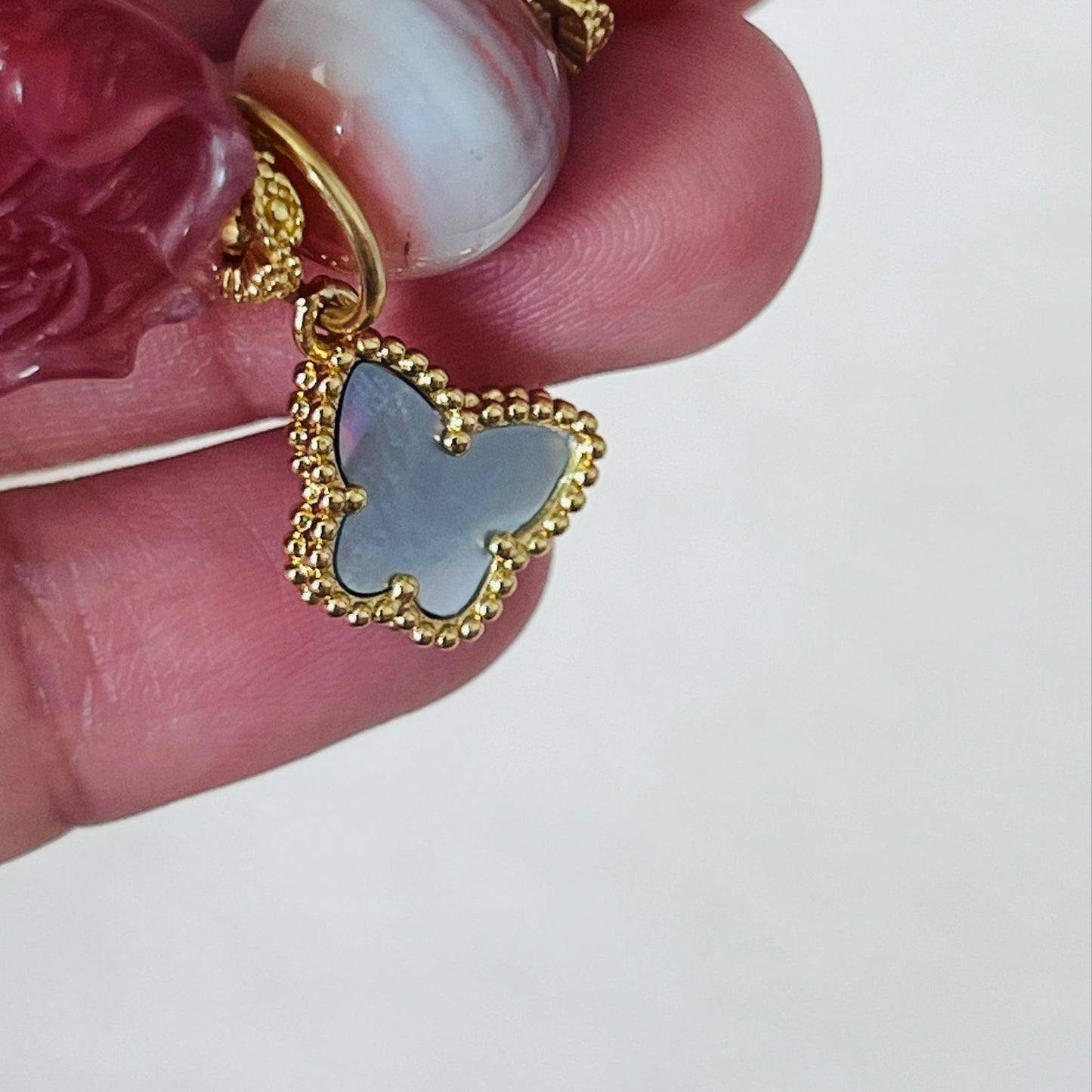 Butterfly Mother Of Pearl Charm