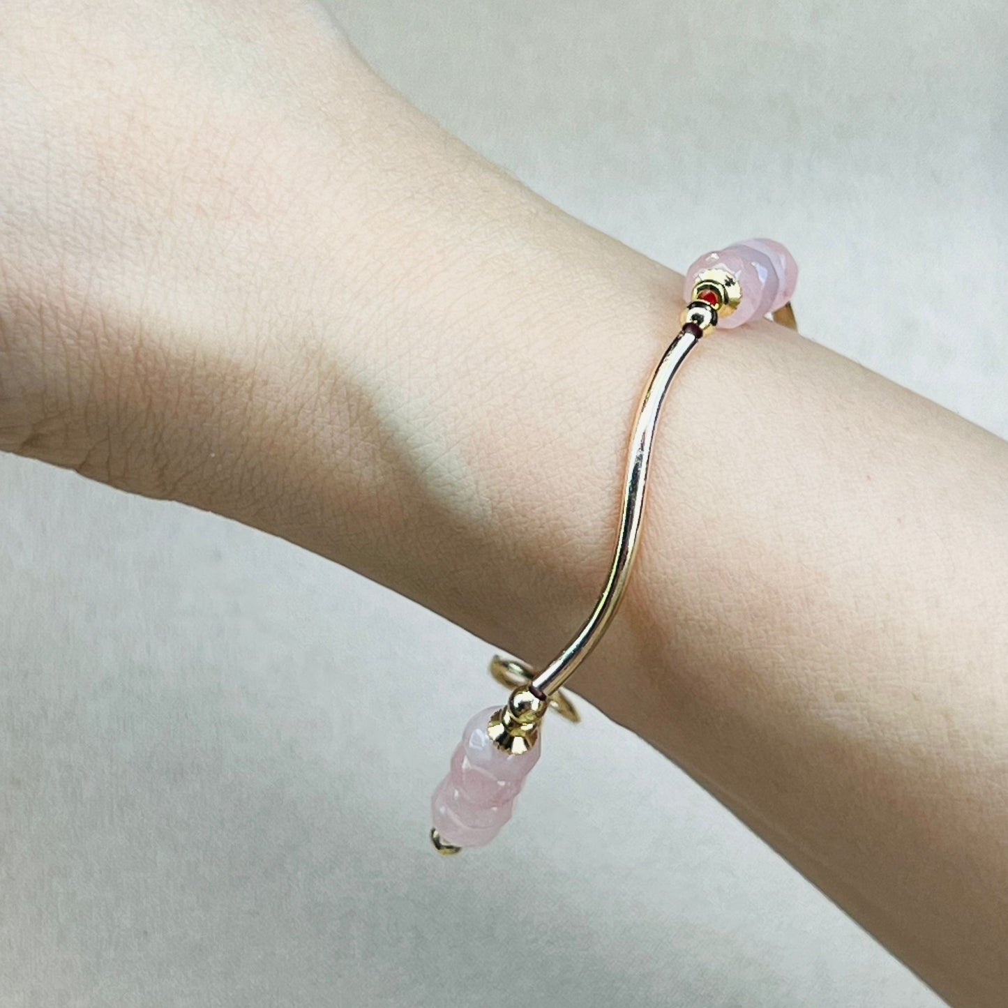 Rose Quartz La Grace Bracelet