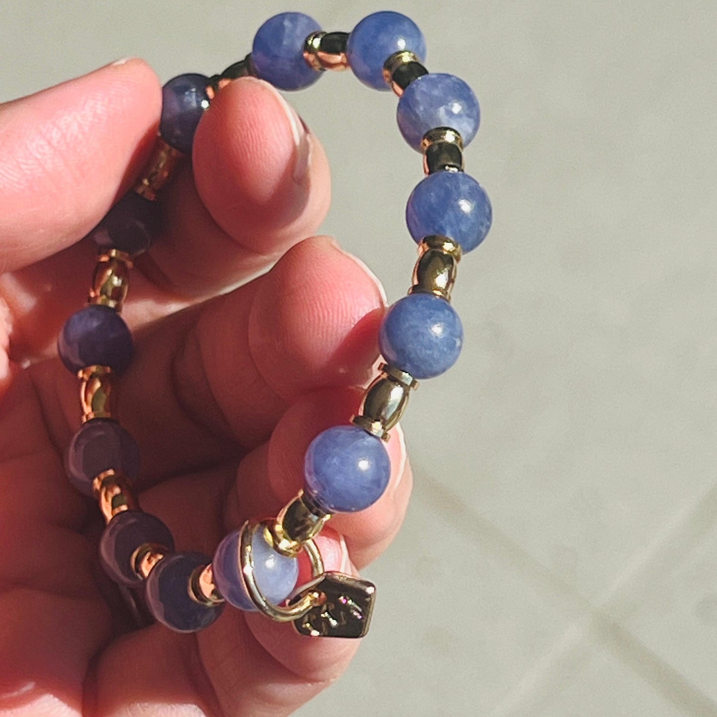 Velvet Tanzanite Baby Bracelet