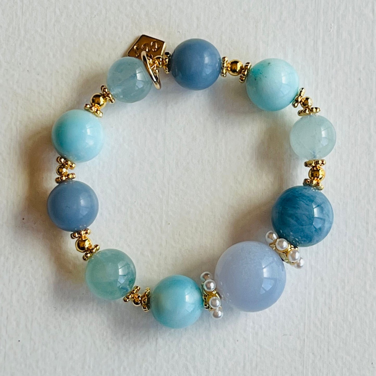 Azure Garden Crown Bracelet