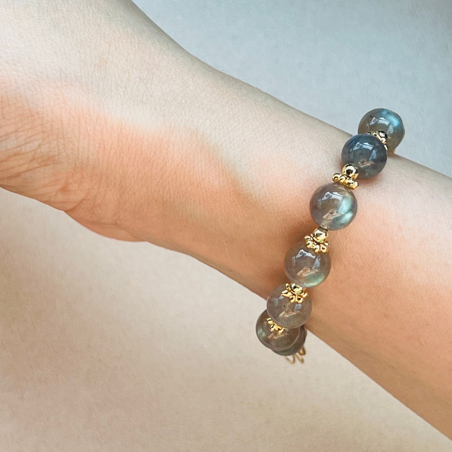 Citrine & Labradorite Baby Bracelet