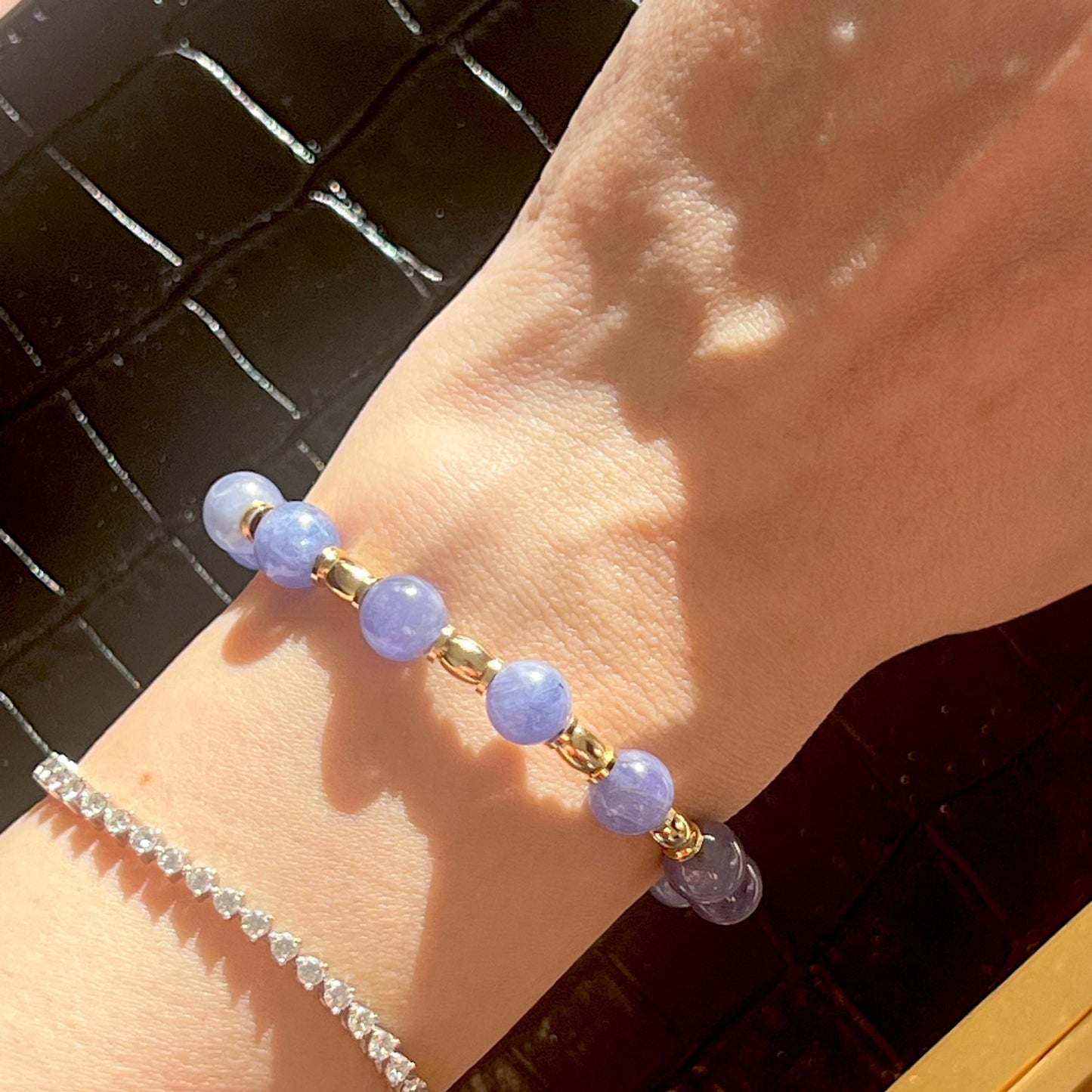 Velvet Tanzanite Baby Bracelet