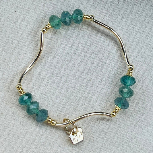 Fluorite La Grace Bracelet