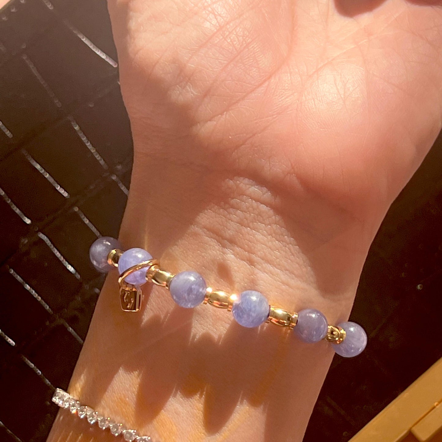 Velvet Tanzanite Baby Bracelet