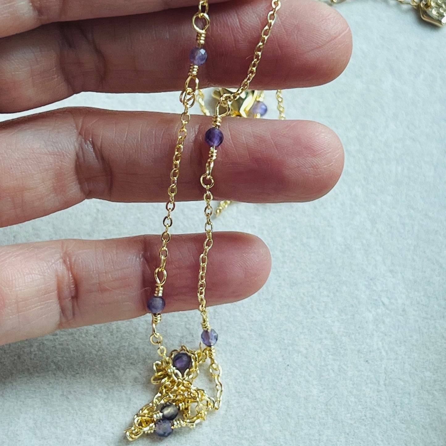 Amethyst Delicate Necklace