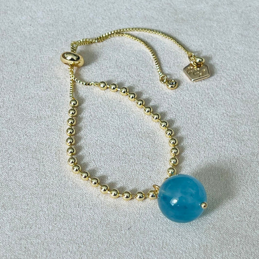 Aquamarine La Forma Bracelet