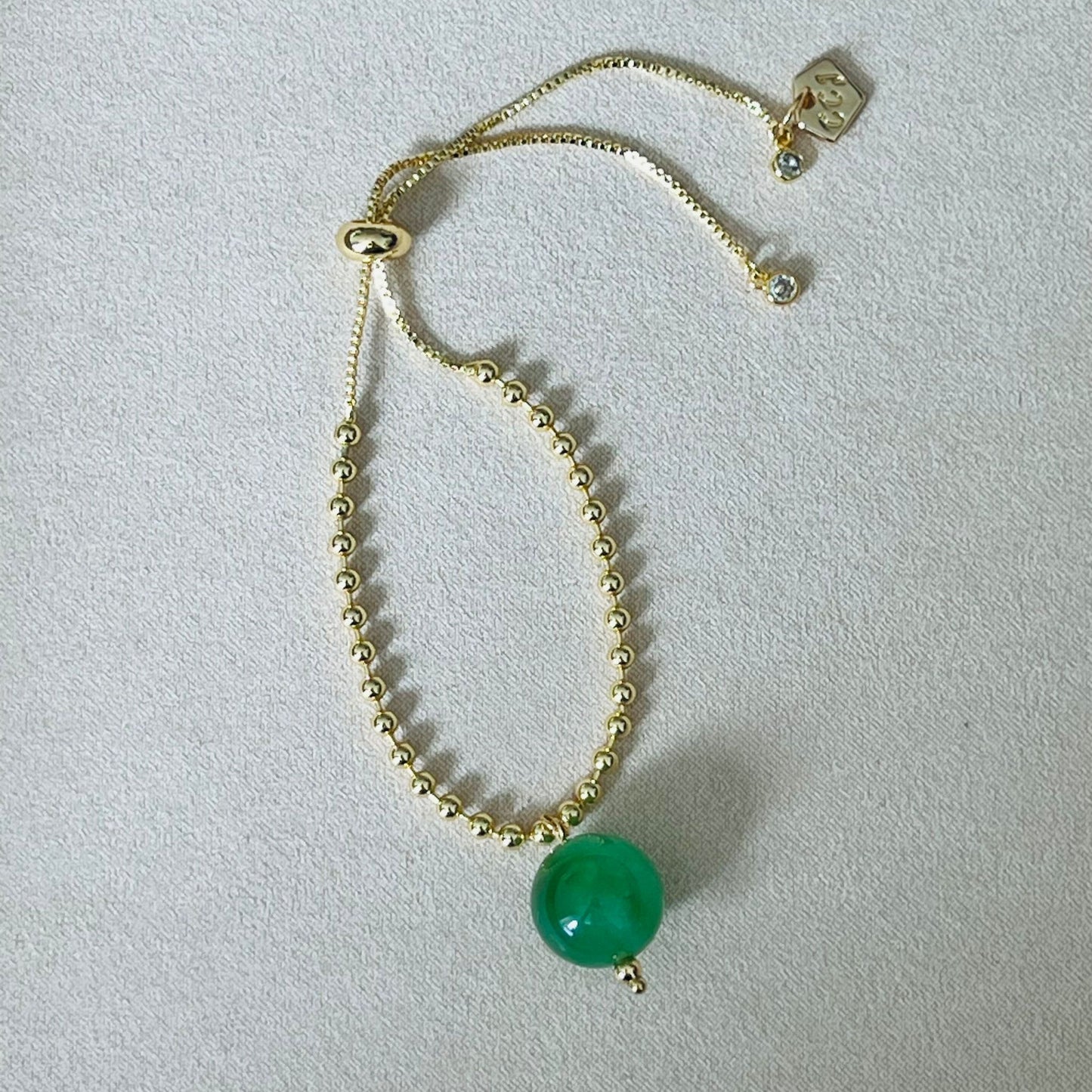 Chrysoprase La Forma Bracelet