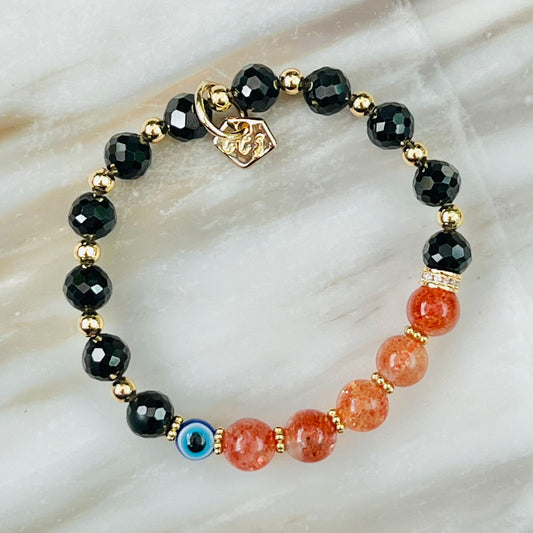 Sunstone Happiness & Protection Baby Bracelet