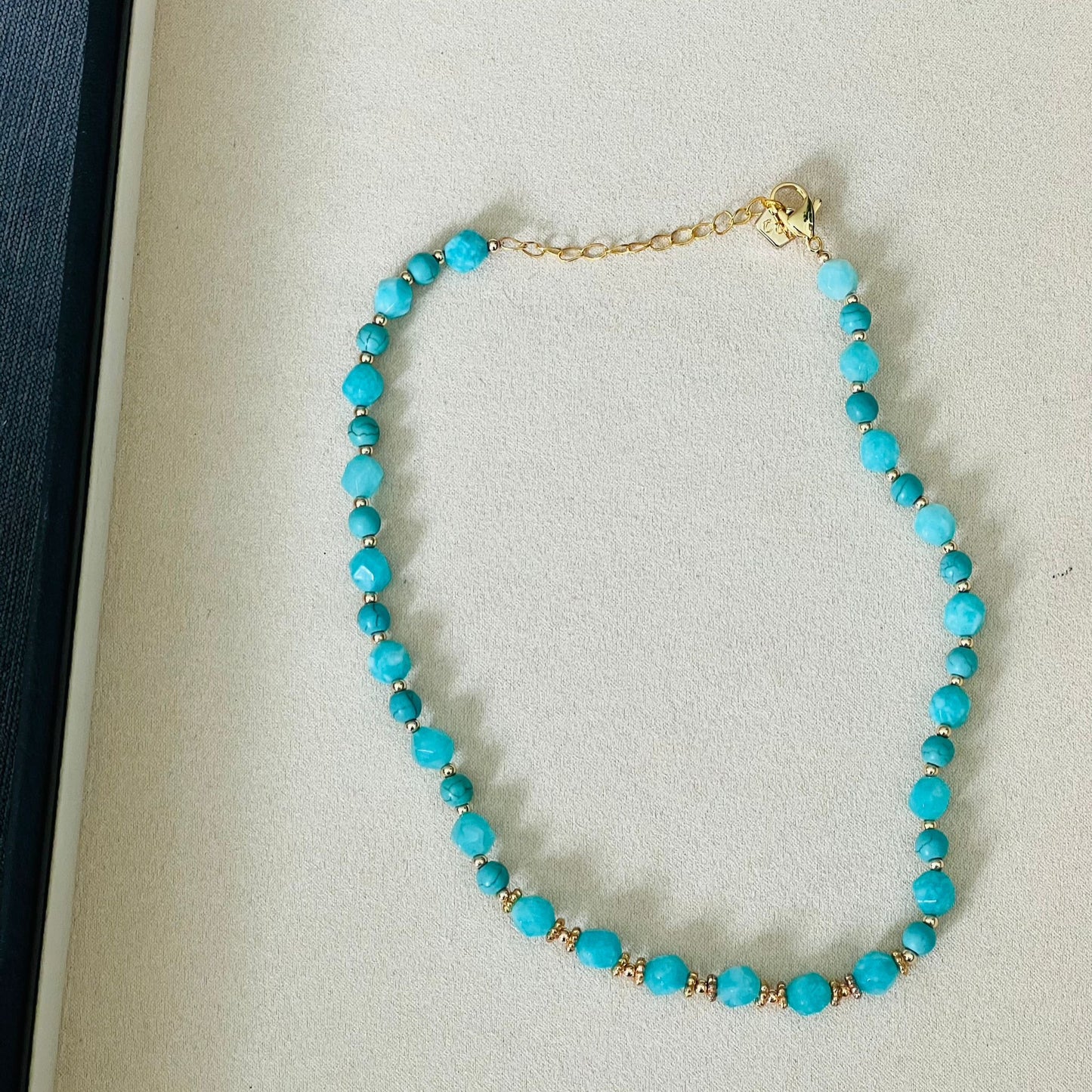 Amazonite & Turquoise Choker Necklace