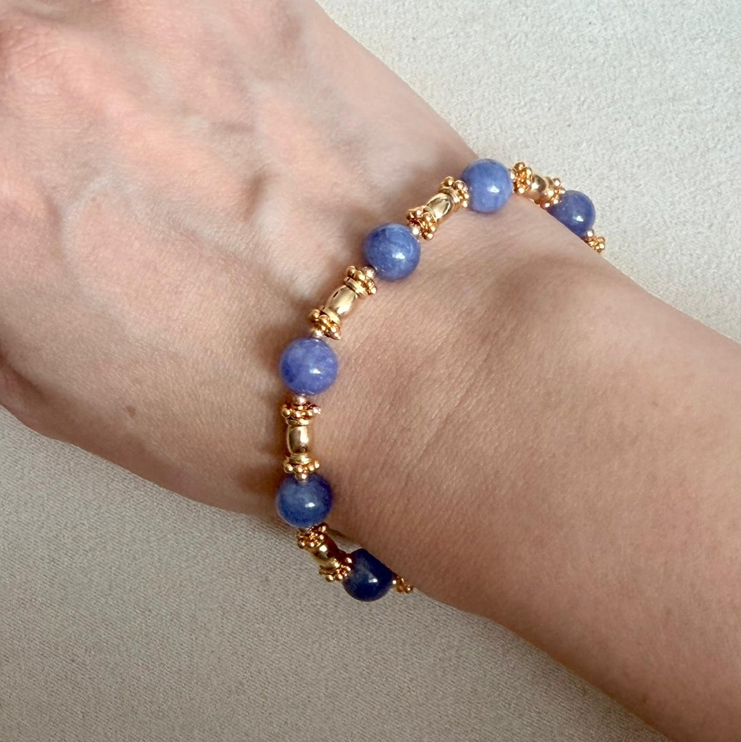Velvet Tanzanite Baby Bracelet