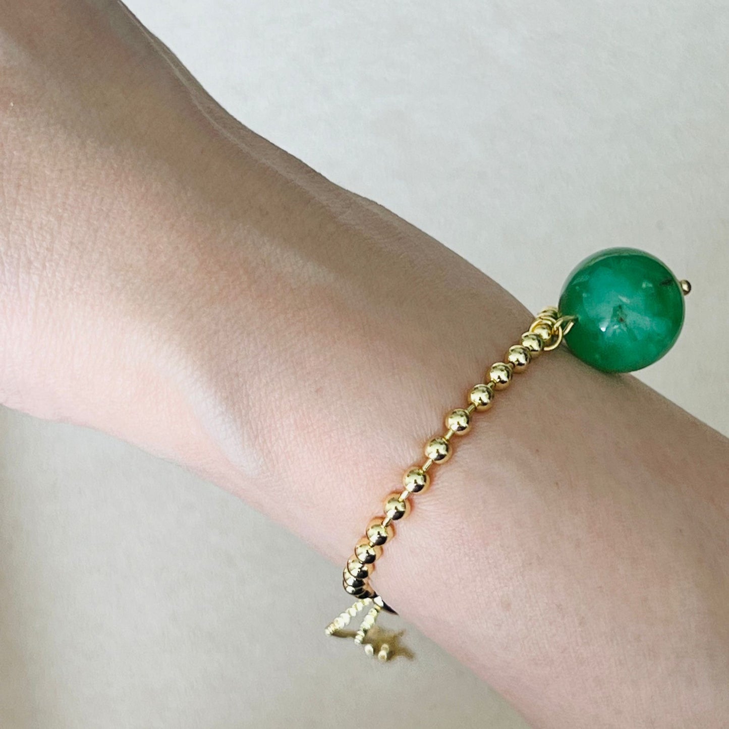 Chrysoprase La Forma Bracelet