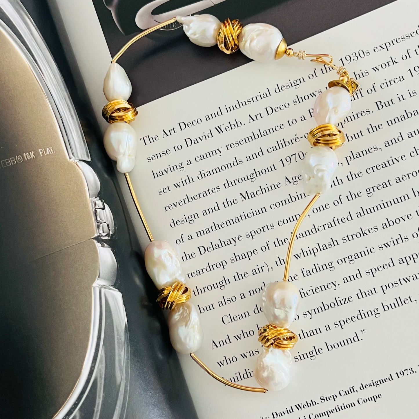 Puffy Baroque Pearl Necklace