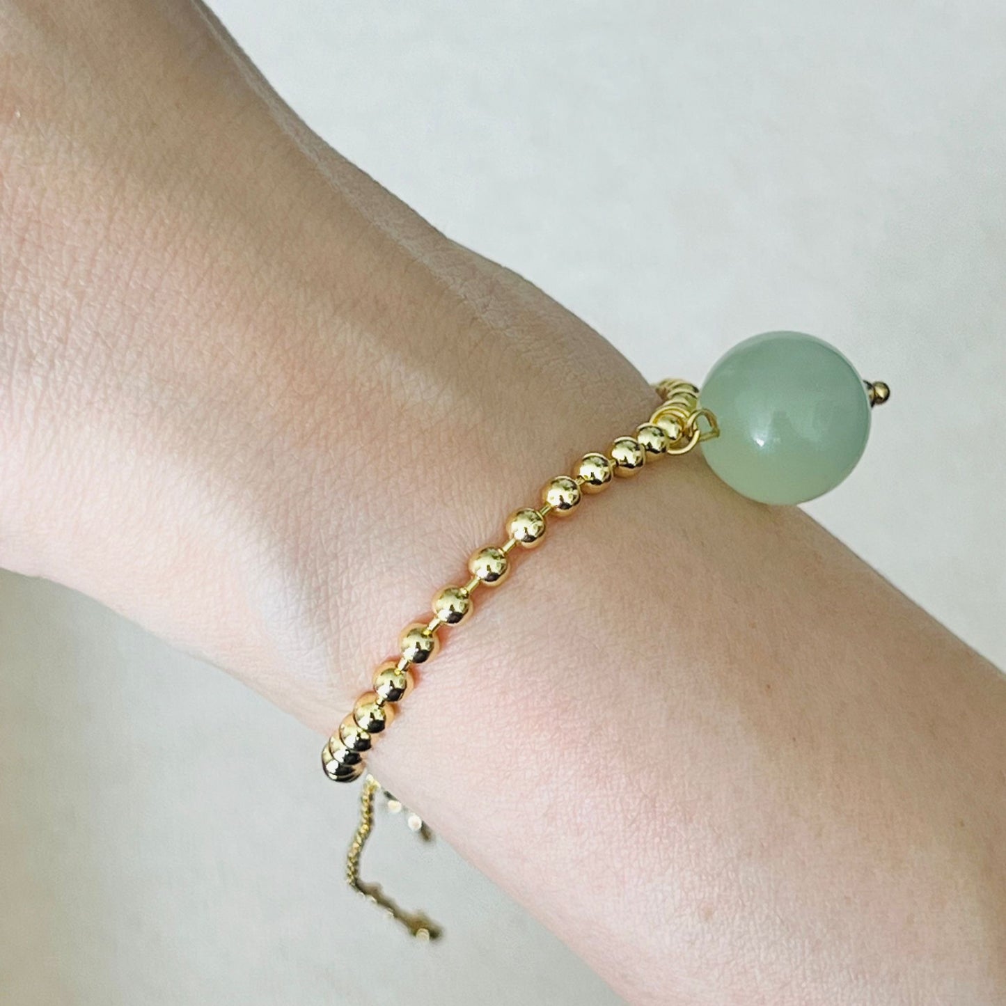 Green Calcite La Forma Bracelet