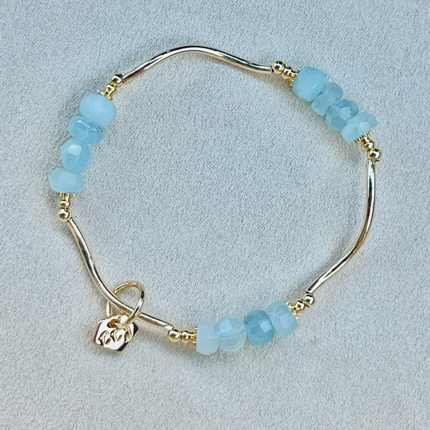 Aquamarine La Grace Bracelet